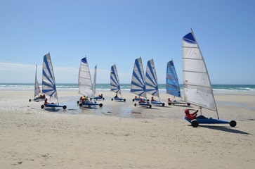 Camping proche bord de mer char voile Saint Jean de Monts Les Places Dorées