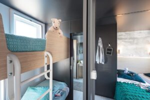 Location-mobil-home-premium-luxe-taos-avec-lits-superposes-camping-saint-jean-de-monts-Les-Places-Dorees